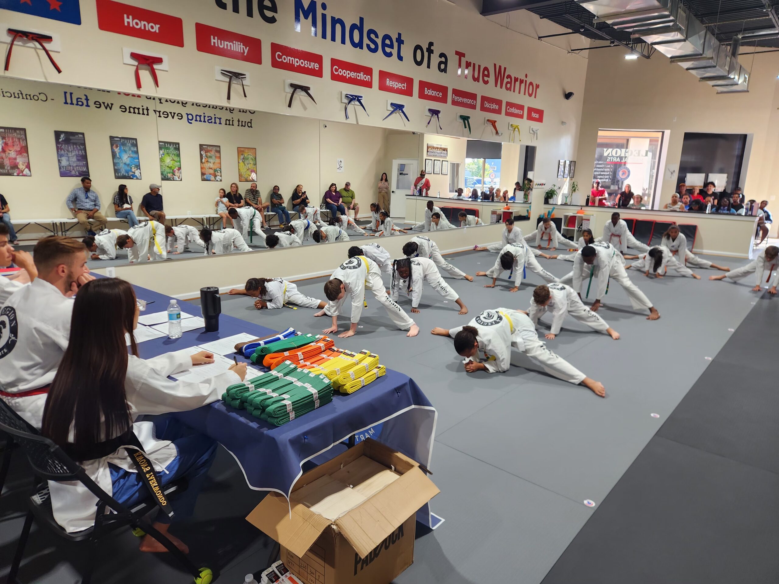 Martial arts classes — Taekwondo, BJJ, kickboxing, and self-defense at Legion Martial Arts in Gambrills, MD